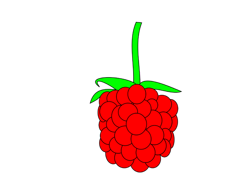 Datei:Openclipart raspberry himbeere.png