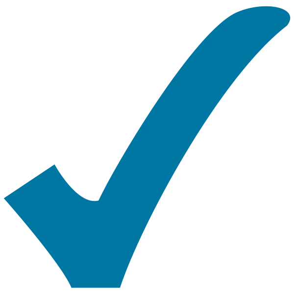 Datei:Blue check.svg